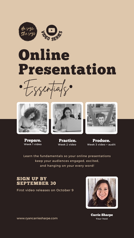 Online Presentation Essentials [video series]